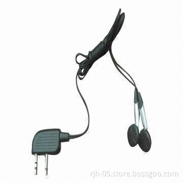 Airline Disposable Earphones with Foldable Plug, 20-20kHz Frequency Range